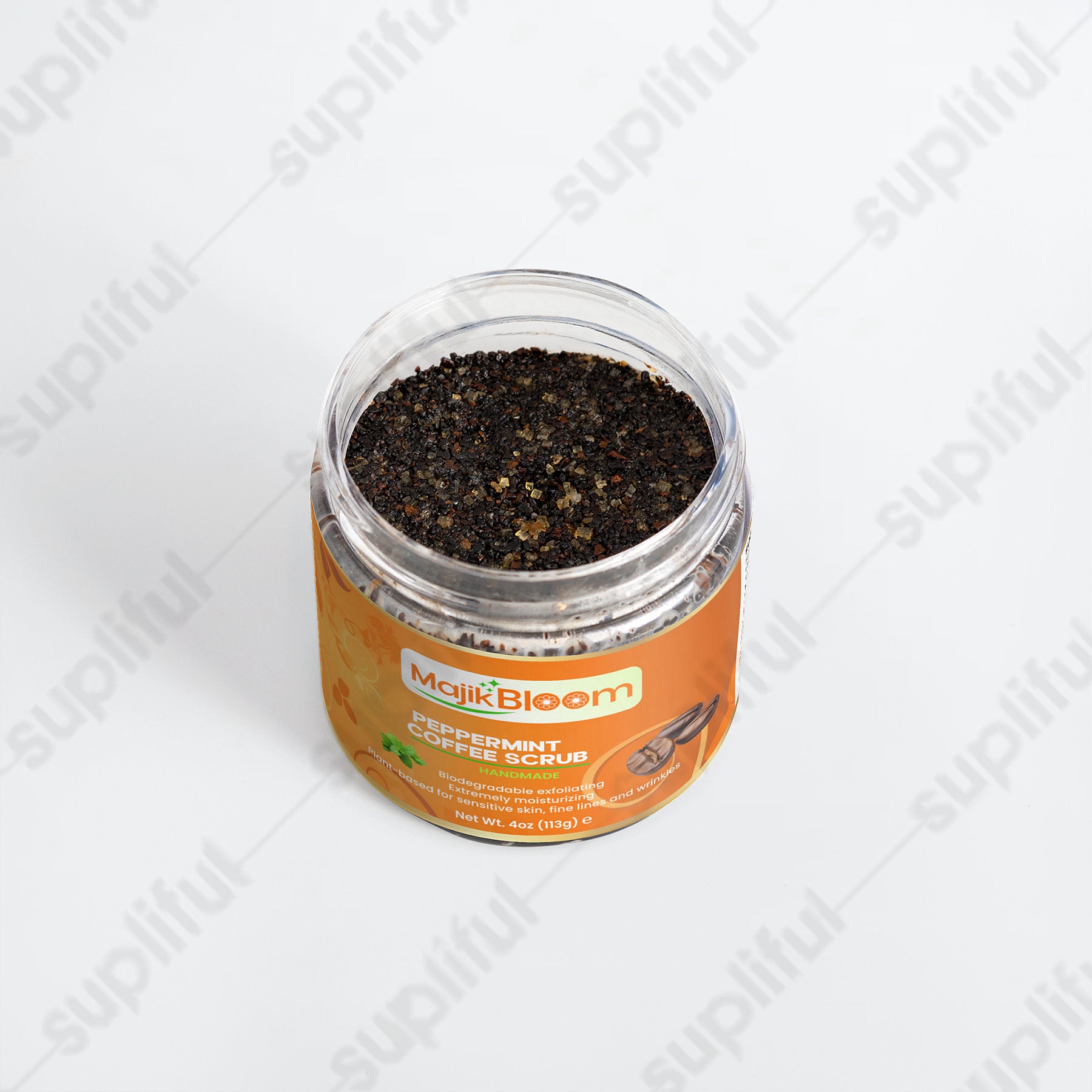 Peppermint Coffee Scrub